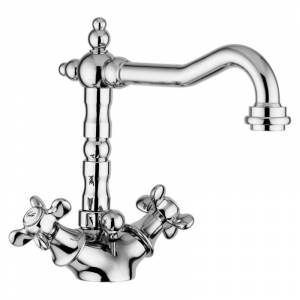 Смеситель для раковины Webert Ottocento с донным клапаном 